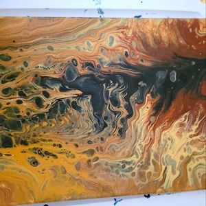 Acrylic pour